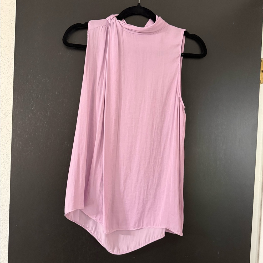 Naked Zebra Lavender Sleeveless Top